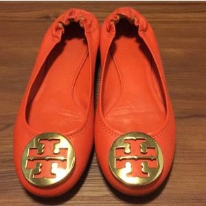 Tory Burch flats orange 7M